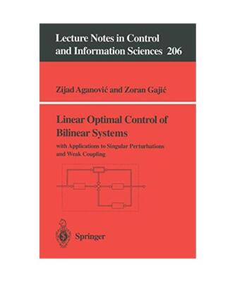 Linear Optimal Control of Bilinear Systems: with Applications to Singular Pertur