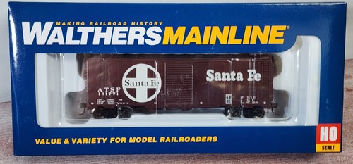 Coche de carga modernizado Santa Fe RR 1948 AAR 141771 Walthers Mainline HO 910-1202 | Zustand: New