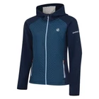 Dare 2B Women's Glorious Full Zip Hybrid Jacket Blue DWA396 RRP £70