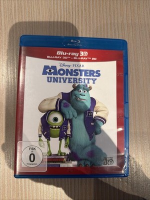 DIE MONSTER UNI (Walt Disney, Pixar) Blu-ray 3D + Blu-ray Disc/ F10