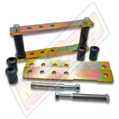 1''-4'' Rear 4-Position Adjustable Shackle Lift Kit Mopar B C M-Body Made in USA