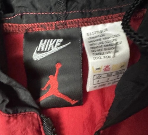 Vintage Nike Air Jordan Jacket 1993 Bugs Bunny 90s Kids Boys 4 Flight Swoosh - Picture 6 of 6