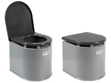 WC Portatile Per Viaggi Camper Roulotte Barca Campeggio cm. 41x36x38h