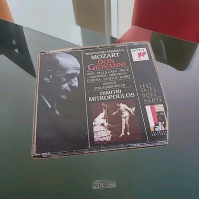 Wolfgang Mozart Cesare Don Giovanni Sony Classical SM3K 64263 CD 