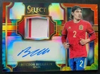 2017-18 Select Soccer Jersey Auto Tie Dye Prizm HECTOR BELLERIN #JA-HB /30 SP