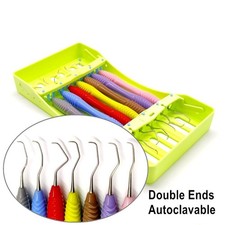 Gracey Curette Periodontal Bone Curettes Perio Dental Tooth Cleaning Silicone