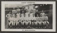 PATTREIOUEX-FAMOUS FOOTBALL 1922 (F1-191)-#017- BOLTON - TEAM GROUP