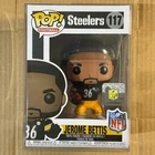 Funko Pop! Jerome Bettis #117, Pittsburgh Steelers, Home Jersey, Football NFL