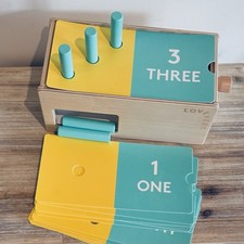 Lovevery Wooden Counting Box The Free Spirit Play Kit Months 34, 35, 36