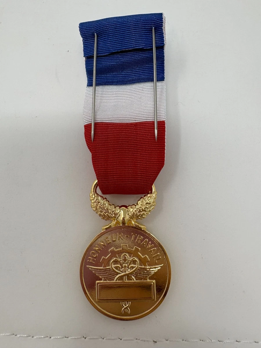 France Médaille d'honneur du travail Medal 1985 Excellent Quality