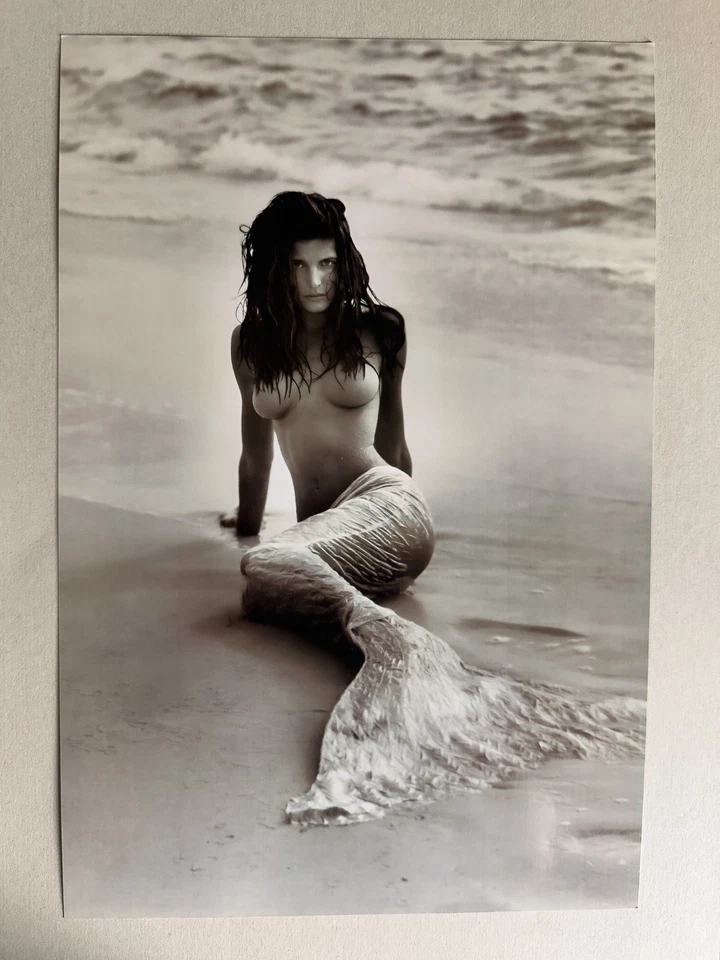 Stephanie Seymour 10x12 Silver Gelatin Print from Negative Playboy Vintage 1991 - Image 2 of 2
