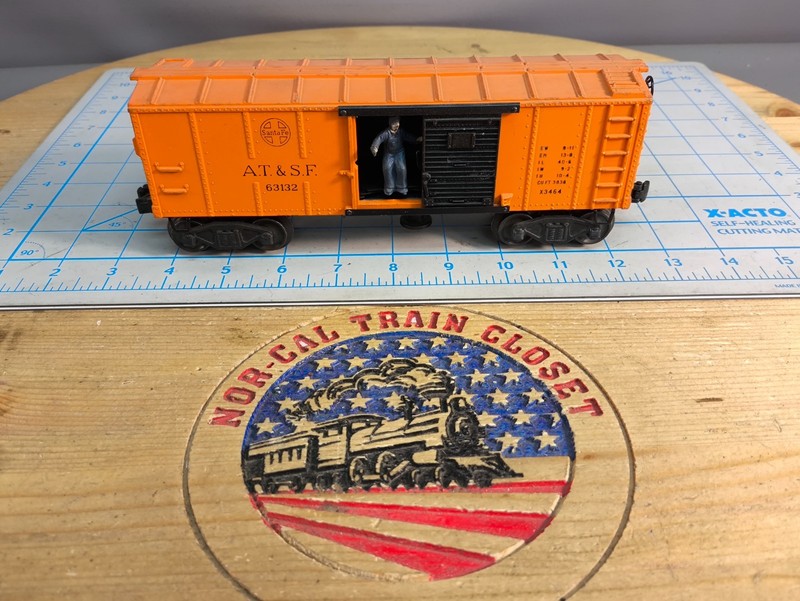 Lionel O Gauge AT&SF x3464 Box Car  no Box lot#O38