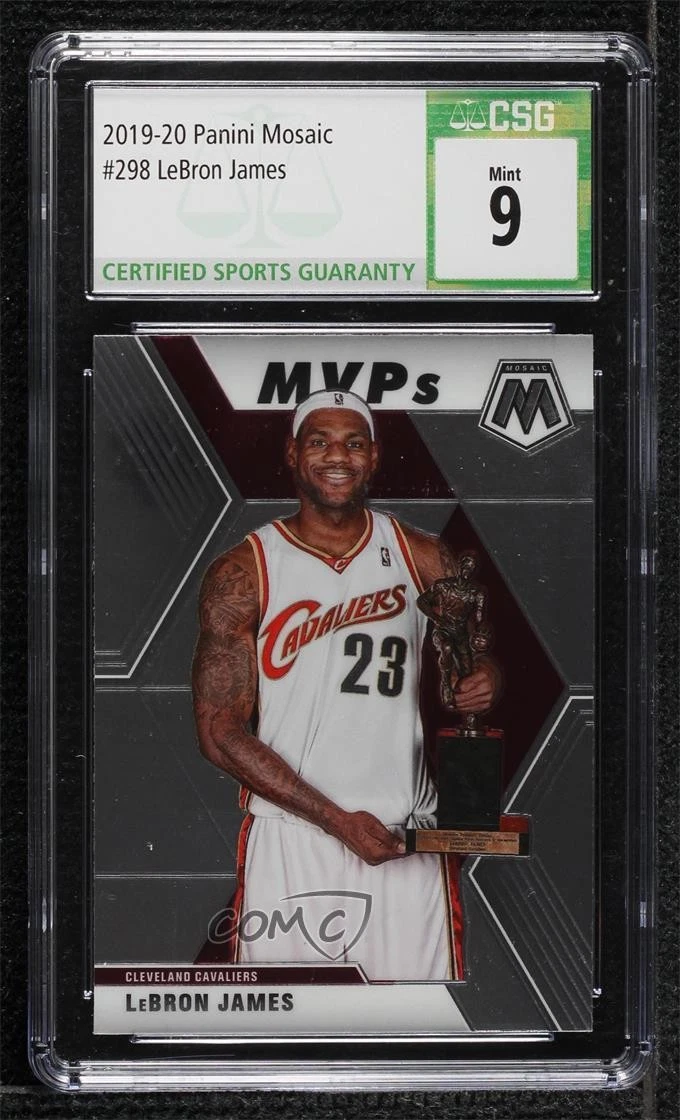 Lebron James trading card