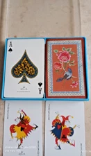 HALLMARK PLAYING/SWAP/BRIDGE CARDS DECKS CROSS STITCH FLOWERS ORIENTAL ELEGANCE