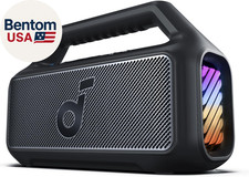 Boom 2 by Anker, Outdoor Speaker, 80W, Subwoofer, Bassup 2.0, 24H Playtime, IPX7