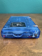 Iomega Zip 100 External Drive Z100USB Blue Clear, Not Tested - For Parts