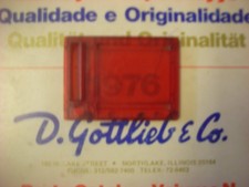 flipper Gottlieb, entrée de pièce