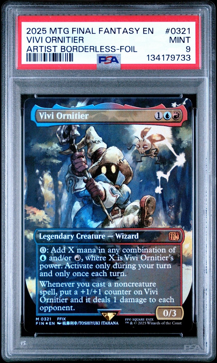 Vivi Ornitier (Borderless) Final Fantasy Foil for sale online | eBay