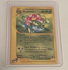 Venusaur Expedition Base Set 67/165 Holo E-Card 100 HP Stage 2 EN 2002 on eBay