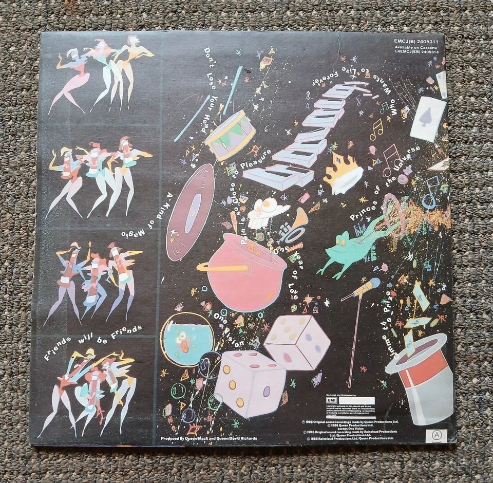 Queen RARE Rhodesia Zimbabwe Press A Kind Of Magic. Prince Duran Mode Mercury - Image 3 of 4