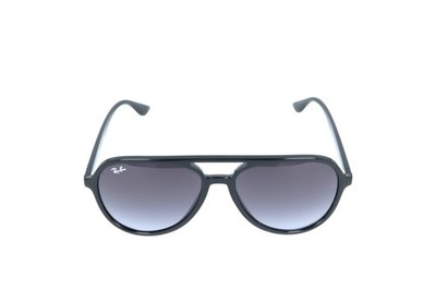 Ray-ban Rb4376 601/8g Black Aviator Sunglasses 57-16-145