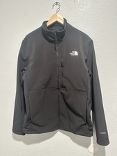The North Face Men  s Apex Bionic 3 Jacket Medium Black Windwall Full Zip