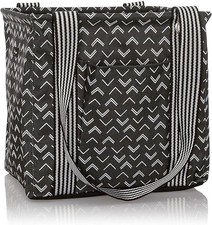 Thirty-One bag small utility tote tip top chevron