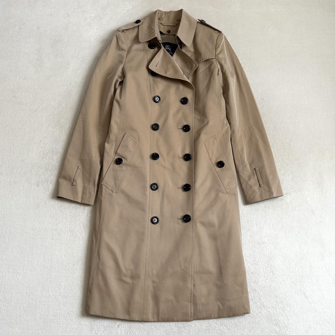 Burberry London 36 Trench Coat With Liner, Cotton 100 m2_0806