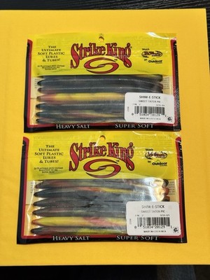 Lot Of 2   Strike King Shim E Stick 7pc 5   Sweet Tater Pie