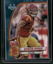 2024 Bowman University Chrome #146 Quinten Joyner Teal Lava Refractor