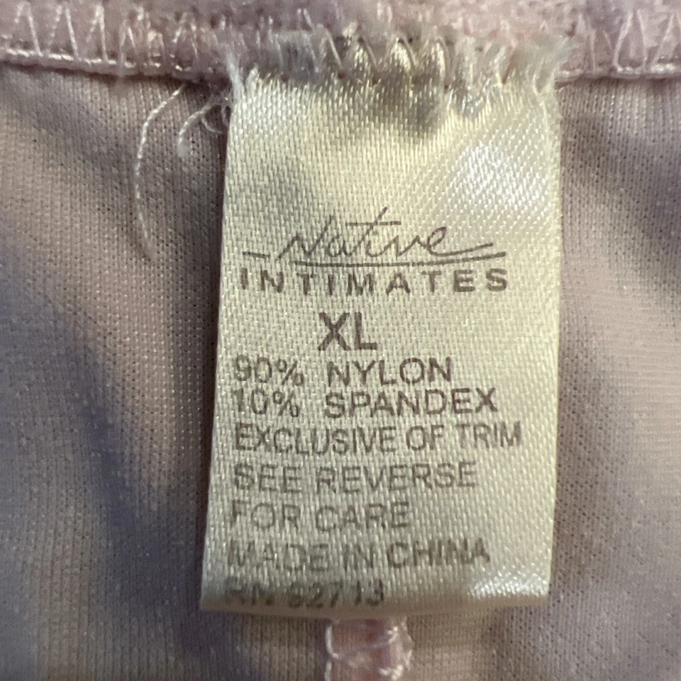 BRAGAS MUJER NUEVAS SIN ETIQUETAS ROSA ENCAJE DESCARADAS TALLA XL Foto 3 de 4