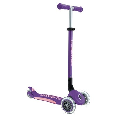 Authentic Sports 439-603-2 GLOBBER PRIMO FOLDABLE PLUS LIGHTS lila-pastell-pink