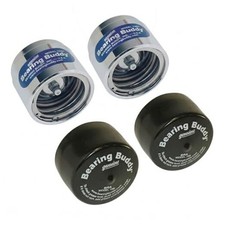 1980 - USA-Made Chrome Plated Wheel Bearing Protectors w/ 19B Bra - Trailer