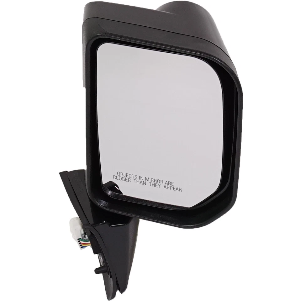 Fits Toyota FJ Cruiser 07-14 Set of Side View Power Mirrors Gloss Black w/ Lamps - Image 4 of 4