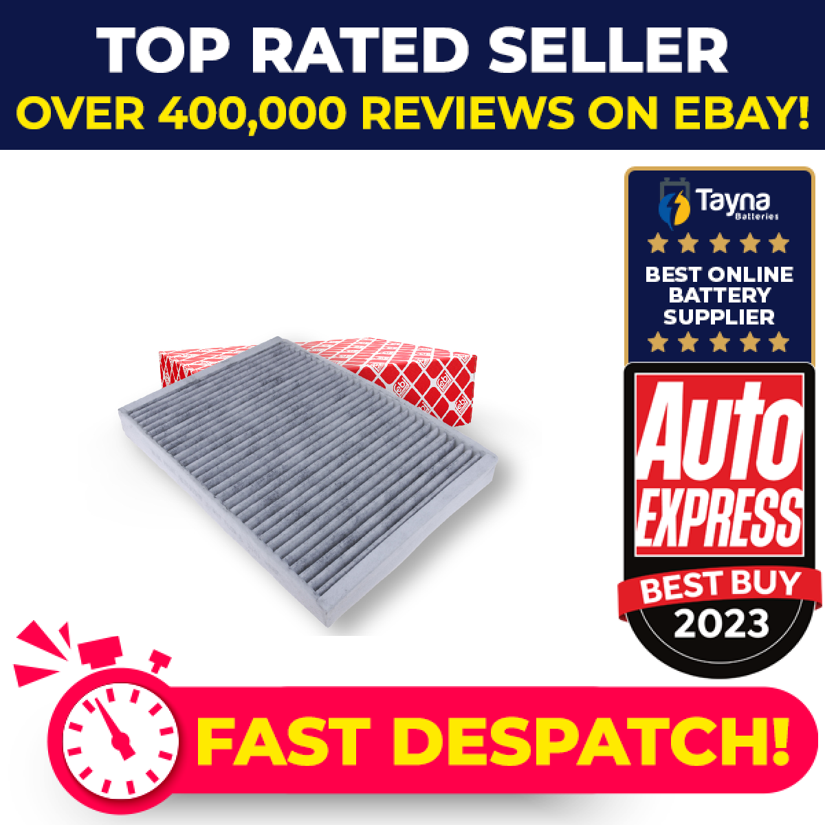 Pollen / Cabin Filter fits VOLVO XC60 Mk1 3.0 3.2 2.0D 2.4D 08 to 17 30733893