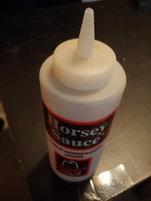 Vintage Arbys Horsey Sauce container squirt b...