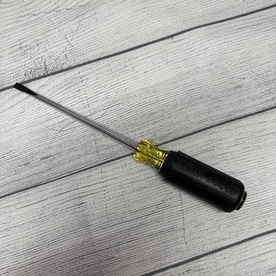 Klein Tools 605-6 No. 2 Slotted Straight Screwdriver 6'' Round Shank NEW