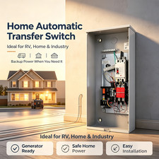 200-AMP Automatic Whole House Transfer Switch