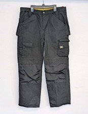 Caterpillar Trademark Work Pants Men's 36x32 Utility Trouser Cargo Pockets CAT