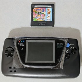Sega Game Gear Handheld Console - Recapped w/ Sonic 2 Game
