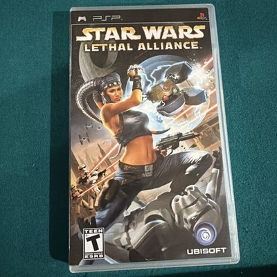 STAR WARS LETHAL ALLIANCE - SONY PSP - NO MANUAL *TESTED & WORKING*