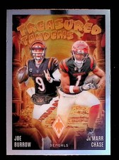 Ja Marr Chase / Joe Burrow 2024 Panini Phoenix Treasured Tandems #TT-CIN Bengals