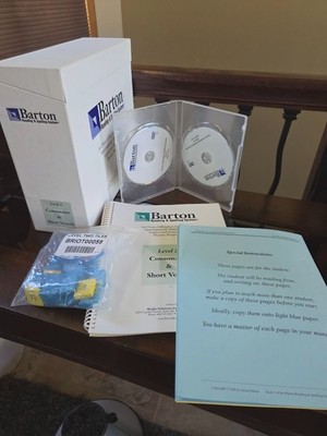 Barton Reading and Spelling System for dyslexia Level 2, used like new