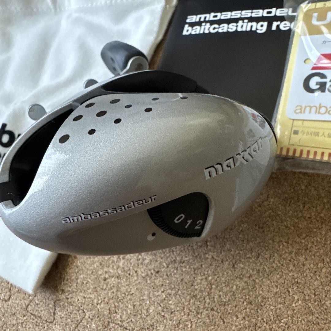 Abu Garcia Ambassadeur Maxxar マクサー Abu Garcia Ambassadeur Maxxar 1996's LH Reel Ship From Japan