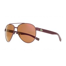 Lacoste L185S 615 Matte Red/Brown 60-14-140 Sunglasses New Authentic