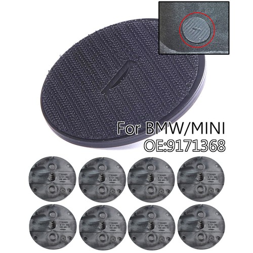 8x Floor Mat Clips Screw Anchor Plate Lock Fastener 9171368 For BMW Mini Clamps