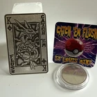 ST. LOUIS MINT 1 OZ .999 SILVER CARD CATCH EM FLUSH SERIES RAYQUAZA POKEMON