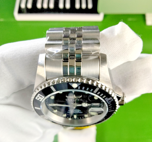 Invicta Pro Diver Automatik Professional Herren SS Uhr 29178 Blk/SLR Lünette WR200M - Bild 18 von 22