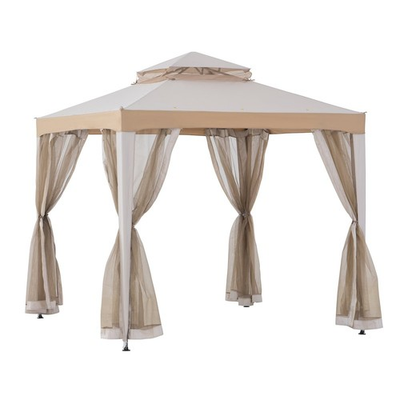 #ad #ad 8 ft. x 8 ft. Outdoor Patio Gazebo with Mosquito Netting $133.54