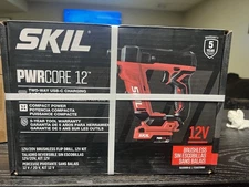 NEW Skil PWRCORE 12V/20V Brushless Flip Drill DL6300D-11 w/Battery/Charger USB-C